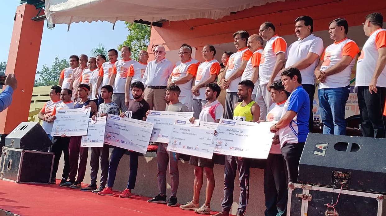 Merothon works for united people with each other says satyendra sisodiya