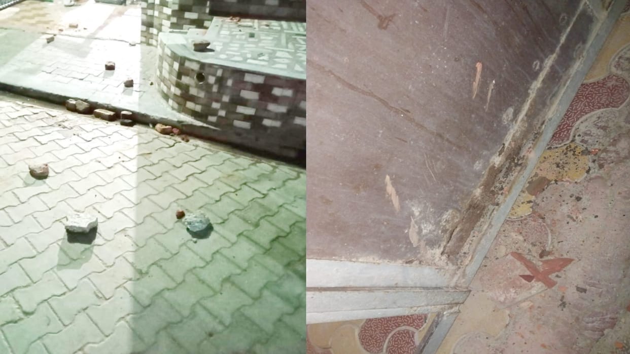Meerut News: attacked on residence Block chief, stone pelted and firing took place