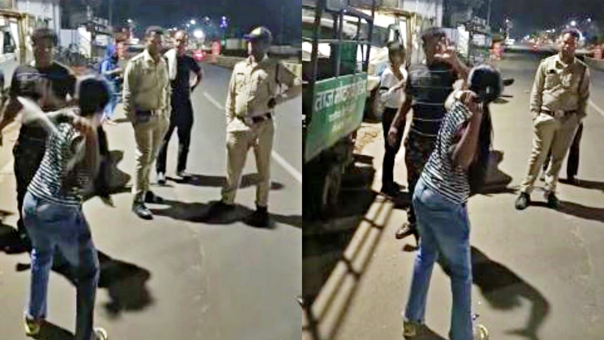 In Chhindwara, husband was beaten with the belt of Sarerah