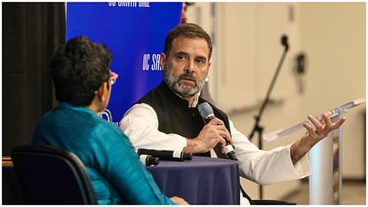 Rahul Gandhi holds interactions with Silicon Valley AI experts and startup entrepreneurs