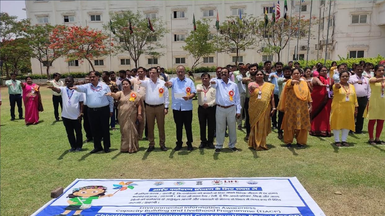 World record made in Chhattisgarh, 12.5 lakh people took oath of environmental protection in one day