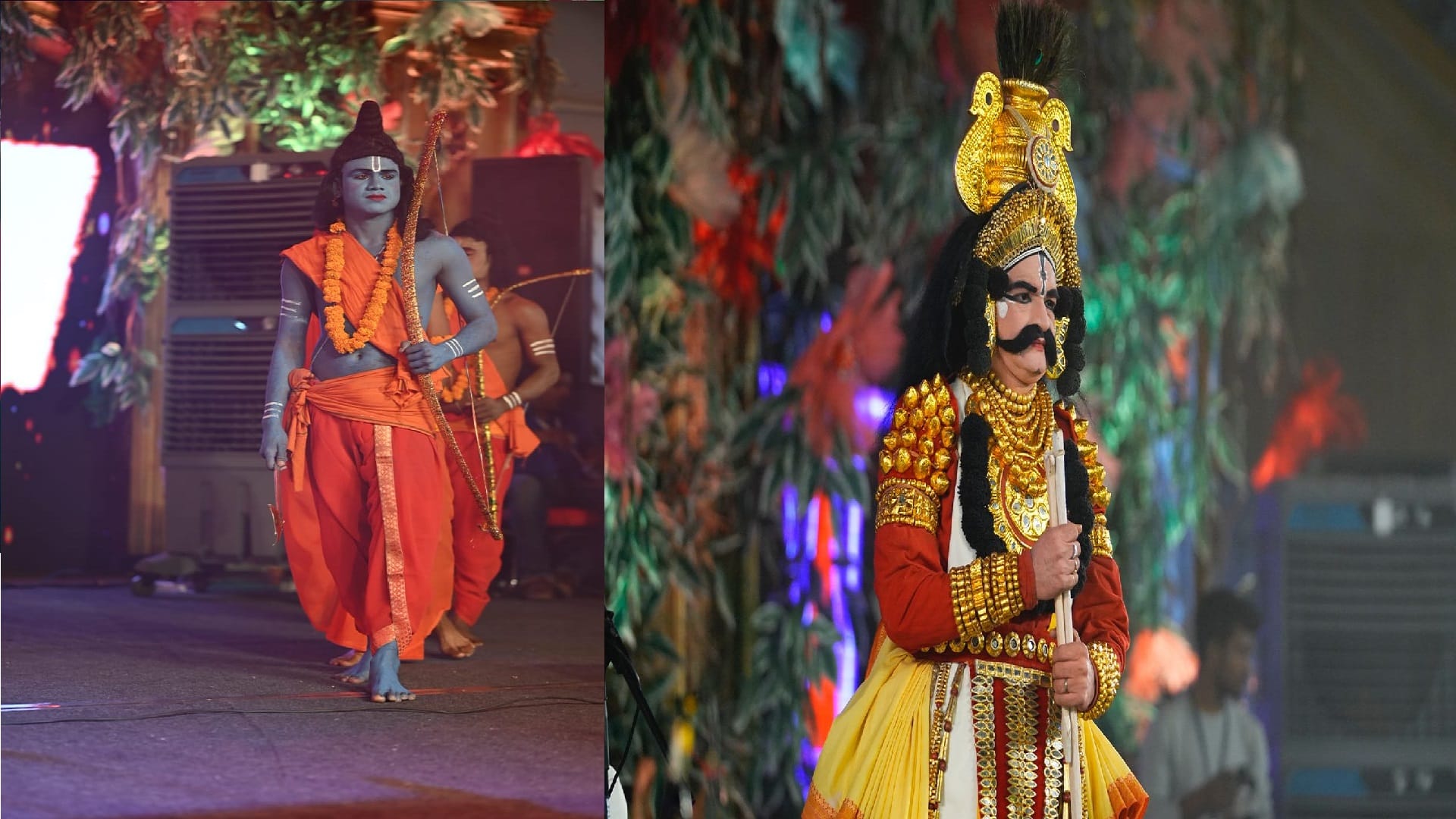 National Ramayana Festival In Raigarh: People's eyes stopped after seeing beautiful Ram, Laxman and Sita
