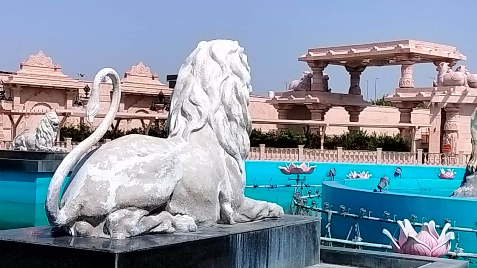 Did the storm blow only in Mahakal Mahalok in Ujjain? nothing happened to the idols outside