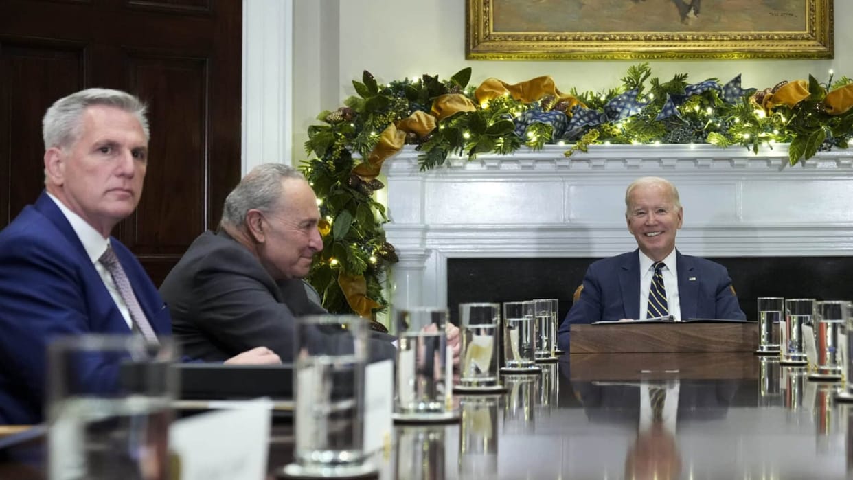 USA house of representatives passes bill to raise debt ceiling joe biden kevin mccarthy