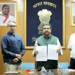 Education Minister Dharmendra Pradhan, Prof. Jagadesh Kumar, Chairman, UGC