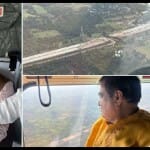 दिल्ली-वडोदरा-मुंबई एक्सप्रेसवे का निरीक्षण करते नितिन गडकरी