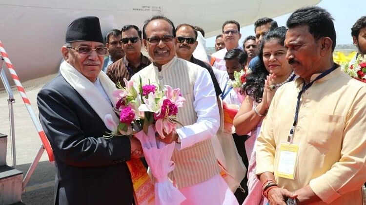 Nepal's PM Prachanda reached the door of Mahakal for the safety of his wife