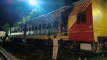 Madurai train fire news updates Tour operator booked for illegal carriage of gas cylinder