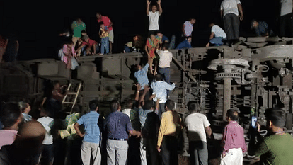 Express Train met with an accident near Bahanaga railway station in Balasore district Odisha news updates