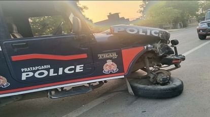 : Cattle smugglers ran away after hitting a police jeep, the surrounding police did not wake up even on wirele