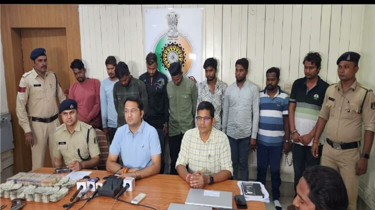 Raipur: अशोका रत्न में लाखों की चोरी, ऑफिस का स्टाफ ही निकला मास्टर माइंड, चोरों को घुसाया, 9 आरोपी गिरफ्तार