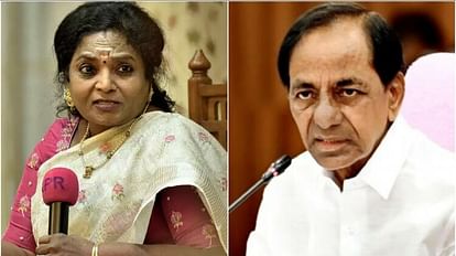 तेलंगाना स्थापना दिवस: राज्य सरकार ने राज्यपाल को नहीं दिया न्यौता; अब राजभवन में समारोह में होंगी शामिल on eve of Telangana Formation Day Governor Tamilisai Soundararajan did not receive invitation from government