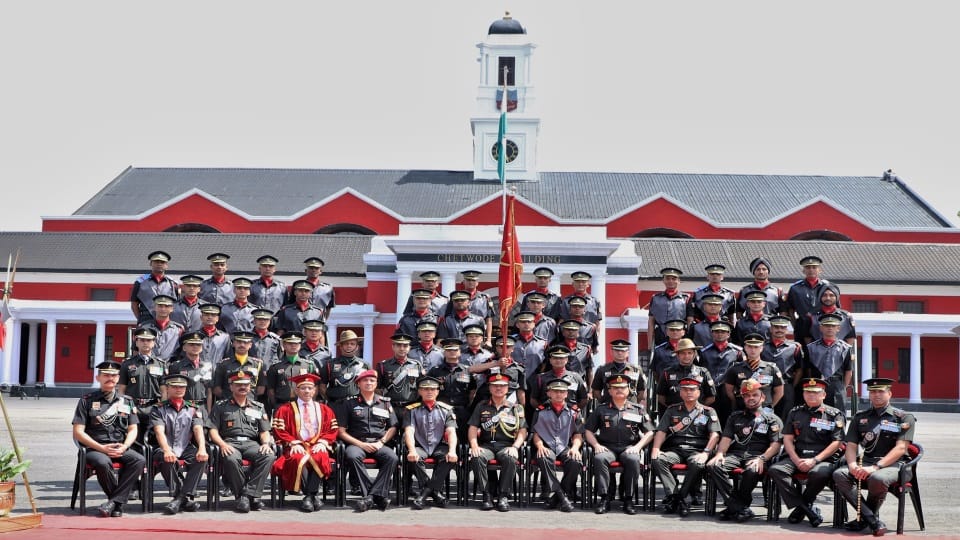 Indian military academy POP 2023 June Month Graduation Ceremony 38 cadets get JNU Degree
