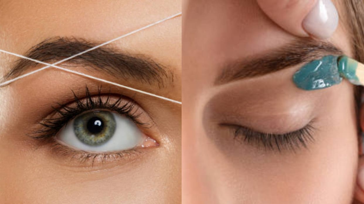 Beauty Tips threading or waxing which is the best option for eyebrow grooming in hindi