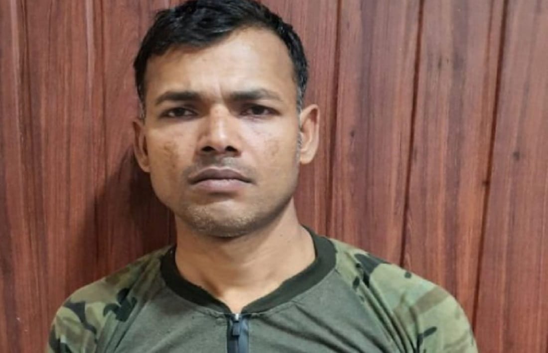 Smuggler arrested with heroin worth 50 lakhs in pddu nagar who brought consignment from Manipur