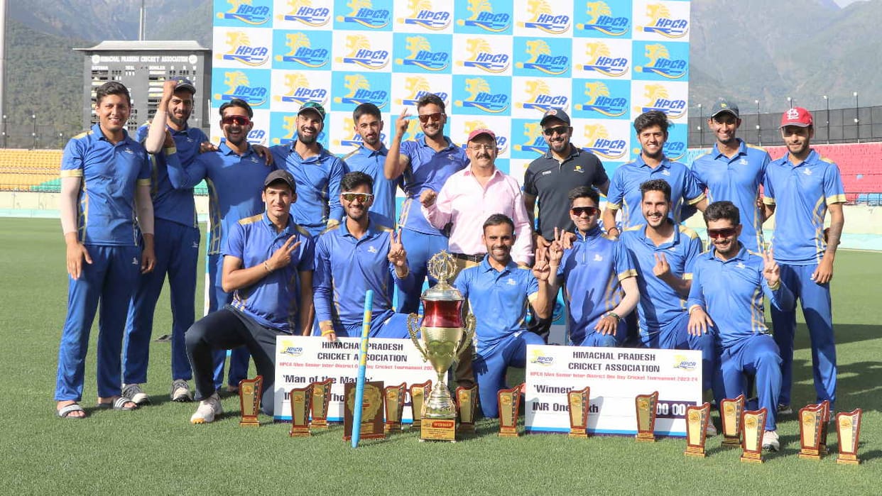 Inter District Cricket Competition: Shimla became the winner by defeating Una in the final
