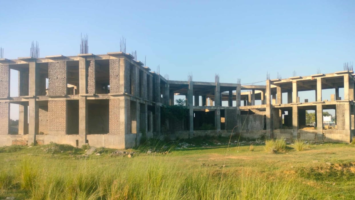 IT park to be built in Gida Sector 7 till now only 50 percent work has been done
