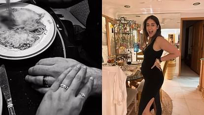 Barfi actress Ileana Dcruz showed first glimpse of the father of her child also flaunted engagement ring