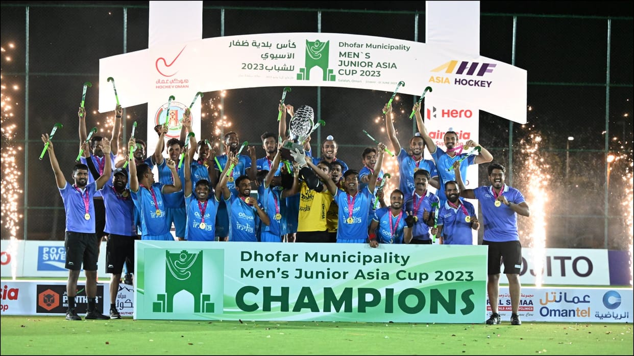 Junior Mens Asia Cup Hockey India emerge champions beat Pakistan in final