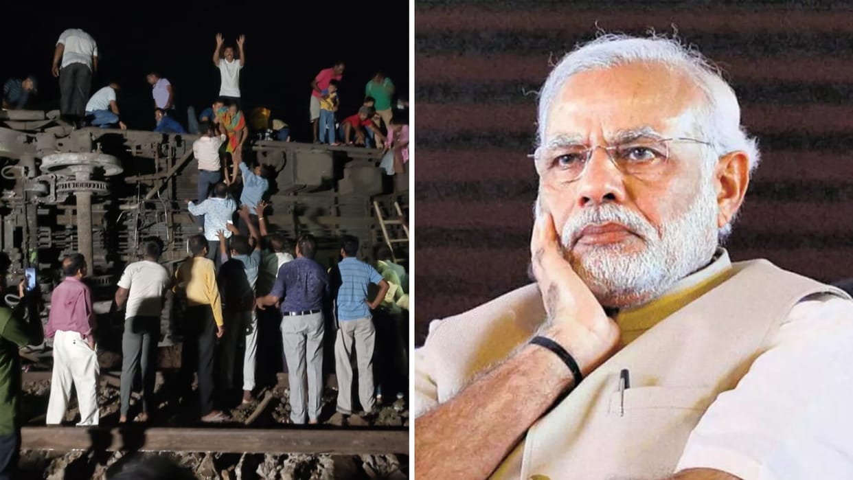 PM Modi expressed grief over Odisha train accident Railway Minister Ashwini Vaishnav cm Patnaik Update News