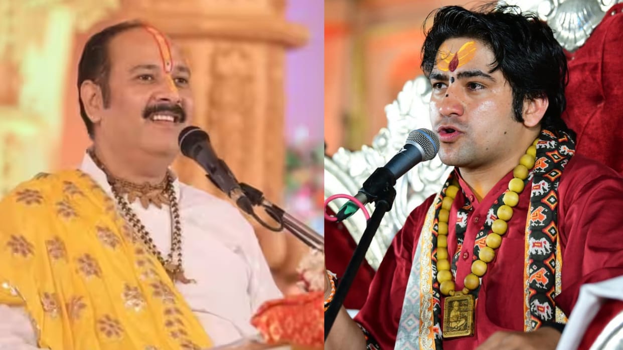 Dhirendra Krishna Shastri Pandit Pradeep Mishra Comment Over Sakshi Murder Case Delhi