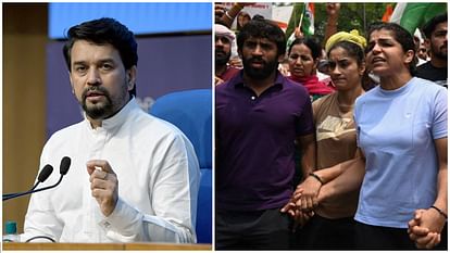 Wrestlers Protest: Sports Minister Anurag Thakur said – want justice for wrestlers, but through legal process