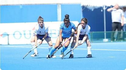 Women's Junior Asia Cup: भारत की धमाकेदार शुरुआत, पहला मैच 22-0 के अंतर से जीता, अन्नू की डबल हैट्रिक India maul Uzbekistan 22-0 in opening women's junior Asia Cup match