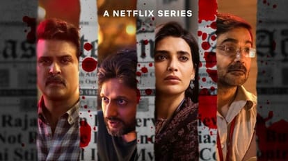 Scoop Review Netflix in Hindi by Pankaj Shukla Matchbox Shots Hansal Mehta Karishma V Tanna Mohd Zeeshan Ayyub