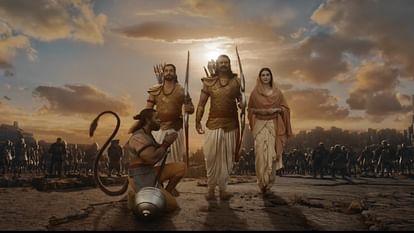 Adipurush Trailer Prabhas kriti Sanon Saif Ali khan Om Raut film second trailer released watch the action here