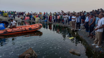 Four youths drowned while taking bath in Yamuna in Agra