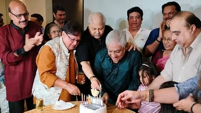 Aanjjan Srivastav 75th Birthday actor gives success credit to his wife got emotional on special day