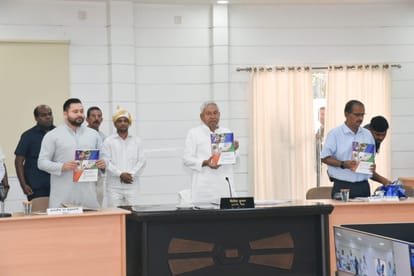 Bihar : Chief Minister review meeting was held to deal with flood and drought, said- be fully alert