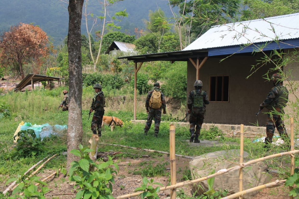 Firing between protesters or security forces one BSF or two Assam Rifles personnel injured in Manipur Violence