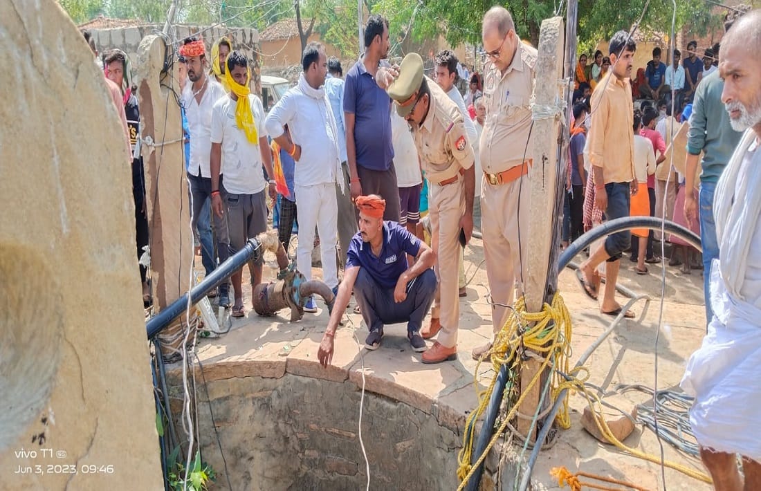 mother arrested who threw three children into well in mirzapur shocking reason