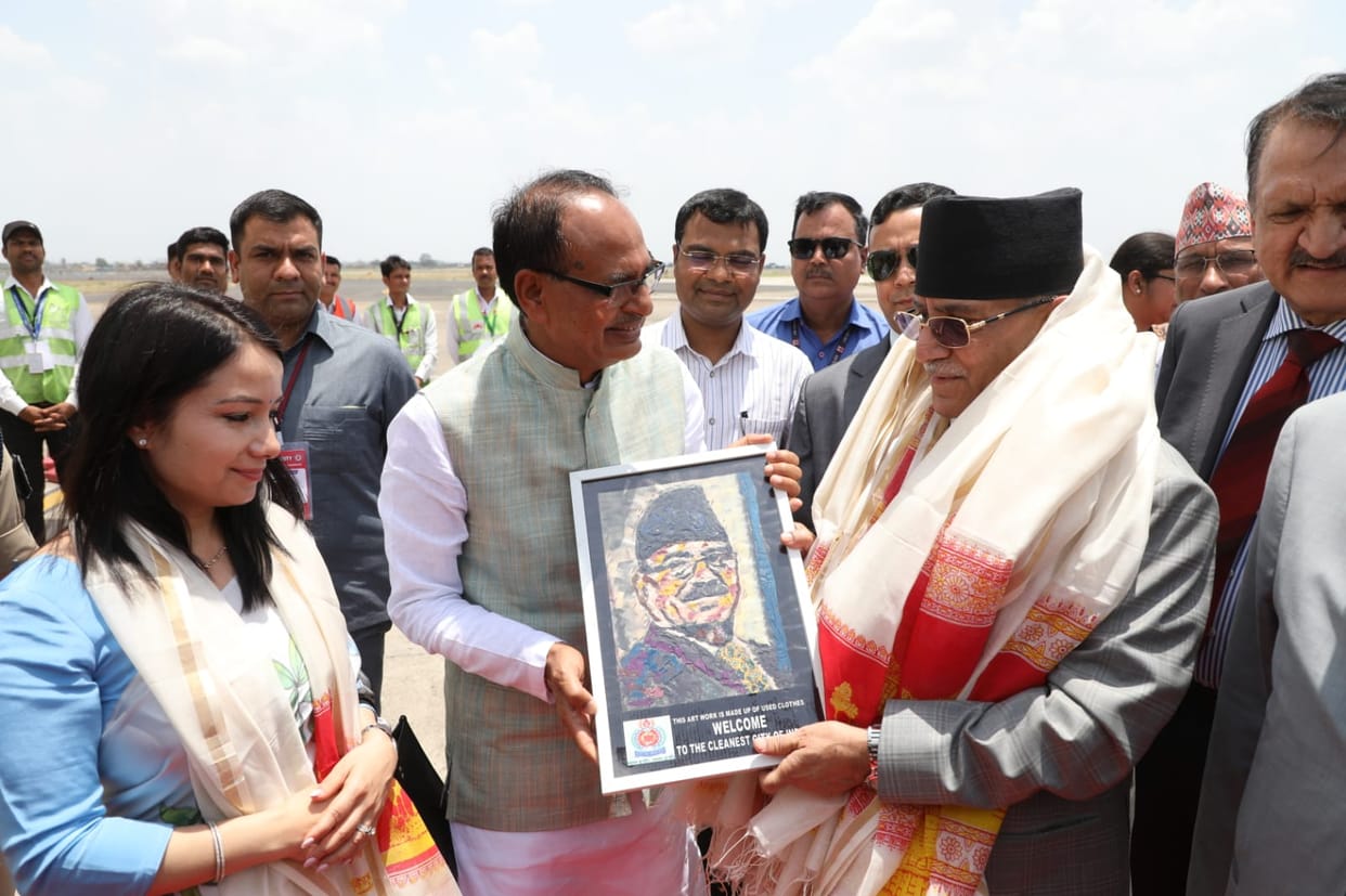 Prime Minister of Nepal saw TCS, Infosys campus, left for Delhi