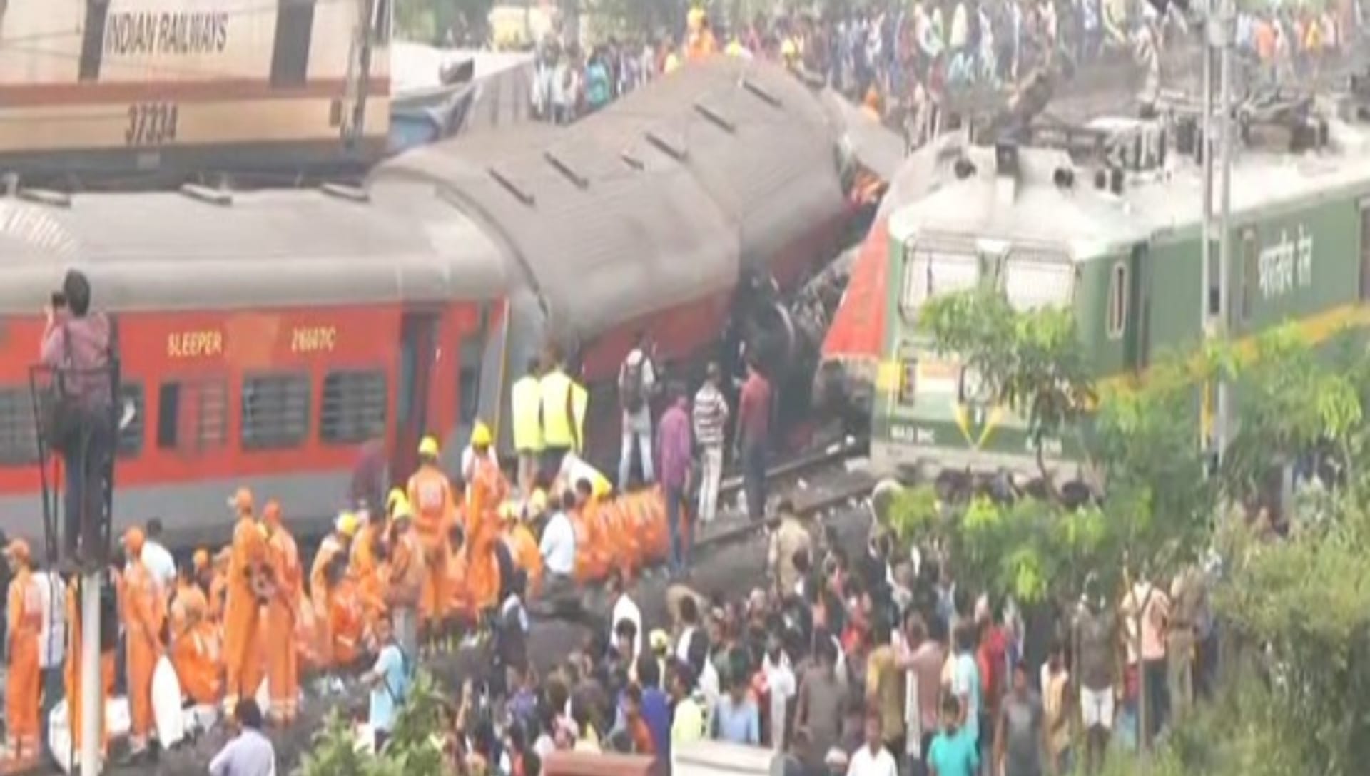Odisha Train Accident : The accident was so fatal that the track entered inside while ripping the train