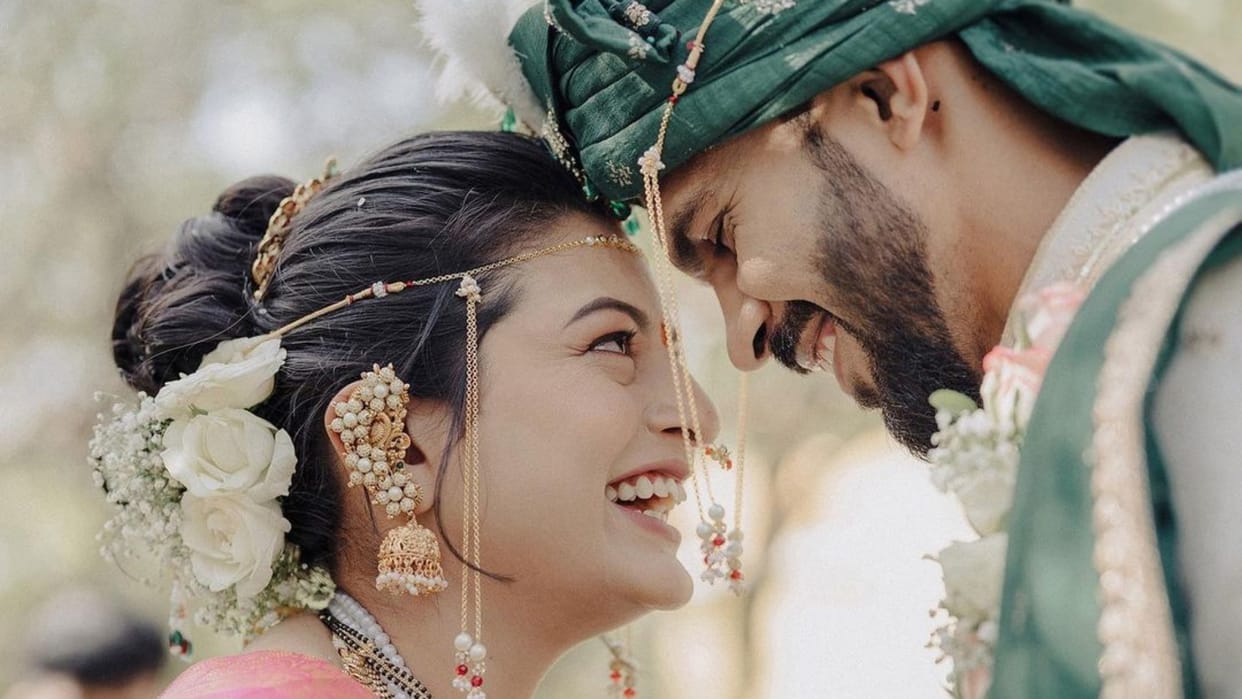CSK batter Ruturaj Gaikwad tied the knot with Utkarsha Pawar see Wedding Pics