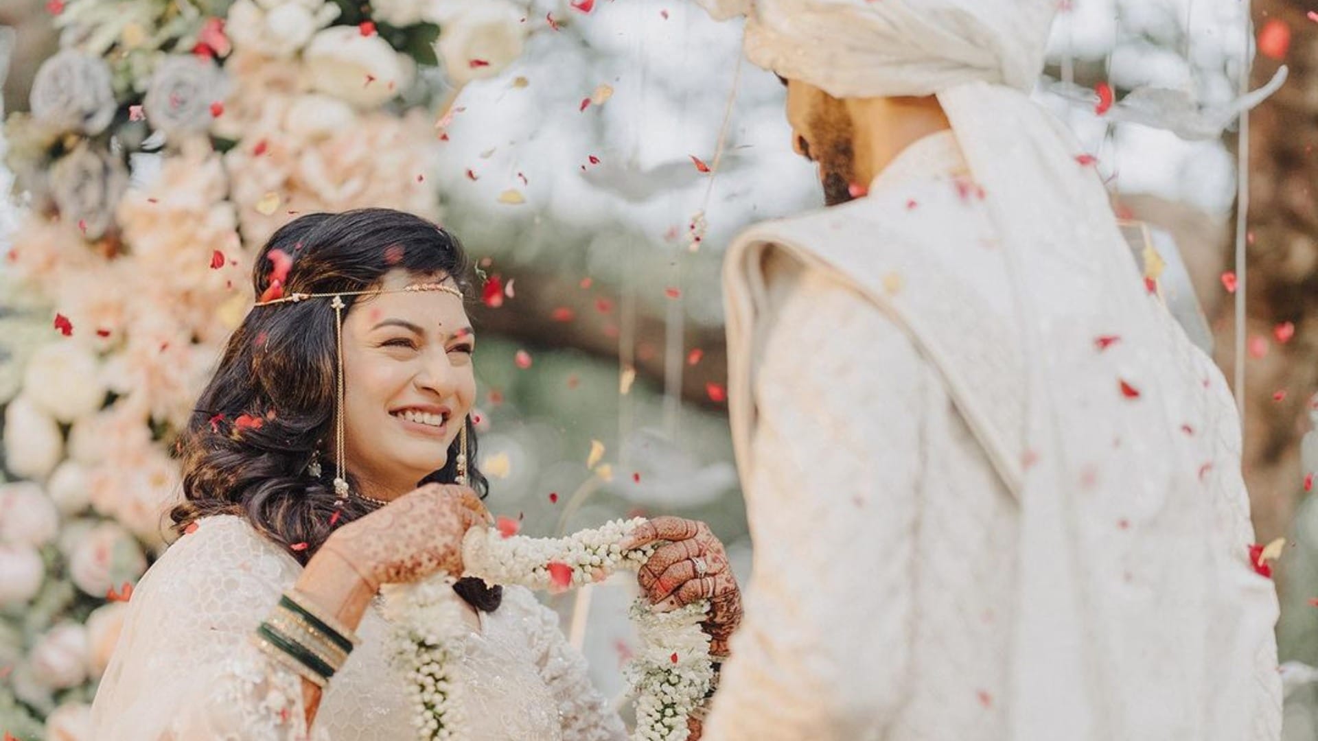 CSK batter Ruturaj Gaikwad tied the knot with Utkarsha Pawar see Wedding Pics