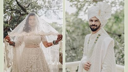 CSK batter Ruturaj Gaikwad tied the knot with Utkarsha Pawar see Wedding Pics