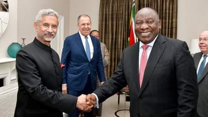 एस जयशंकर, सिरिल रामाफोसा