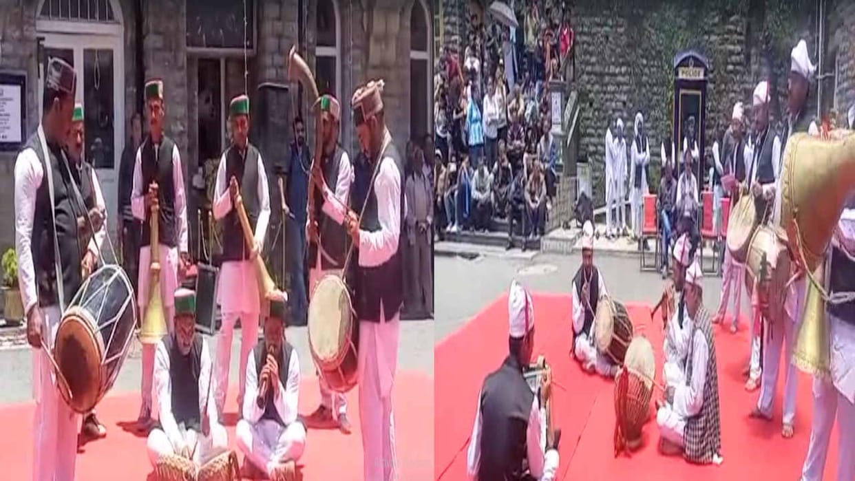 Shimla Summer Festival: Mall Road and Ridge Maidan echoed with the melodious sounds of traditional musical ins