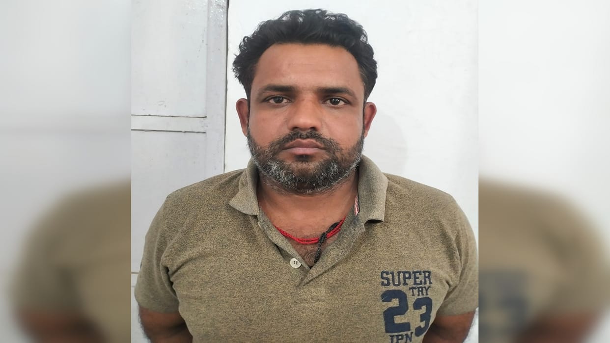 Police arrested Rahul old member of Don Badan Singh Baddo gang In Amroha