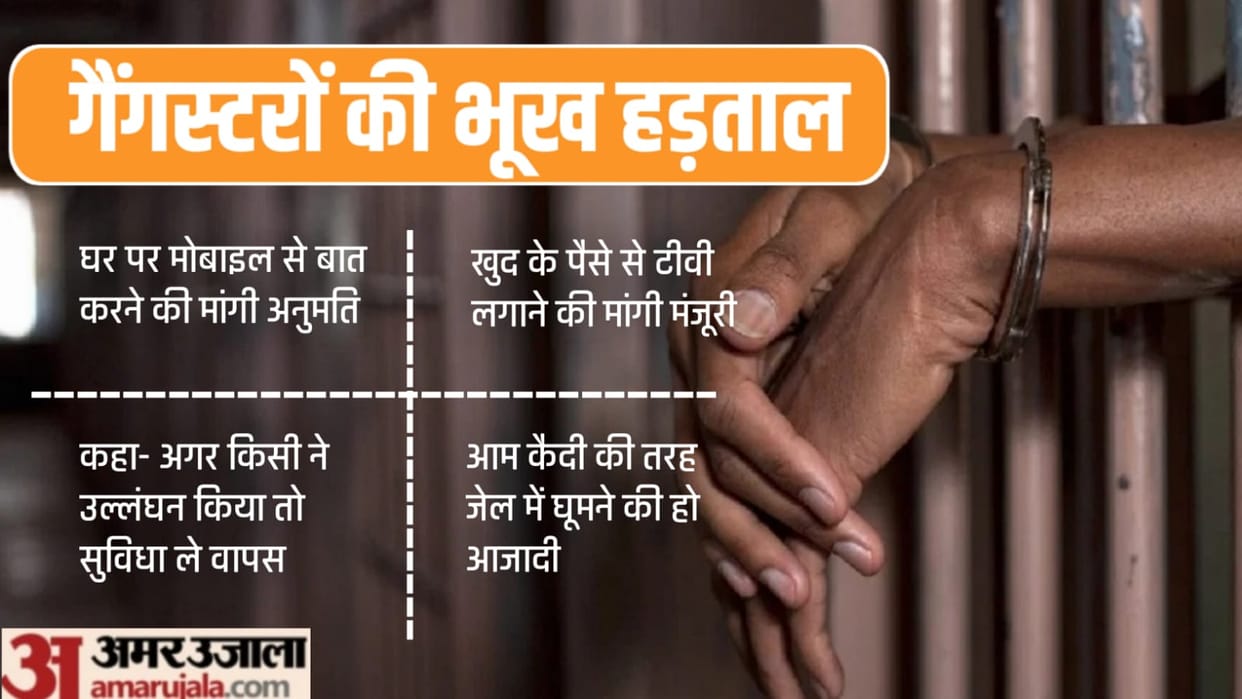 Gangsters hunger strike continues for fifth day in Bathinda Central Jail