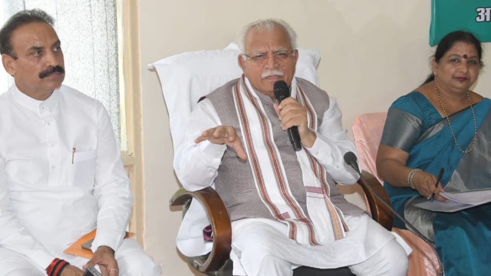 Haryana govt to provide facilities like private in government hospitals, says cm manohar lal in karnal