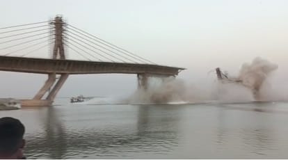 Bihar: Fourlane bridge under construction on river Ganga collapses, bridge will connect Bhagalpur-Khagaria