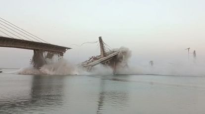 Bihar: Fourlane bridge under construction on river Ganga collapses, bridge will connect Bhagalpur-Khagaria