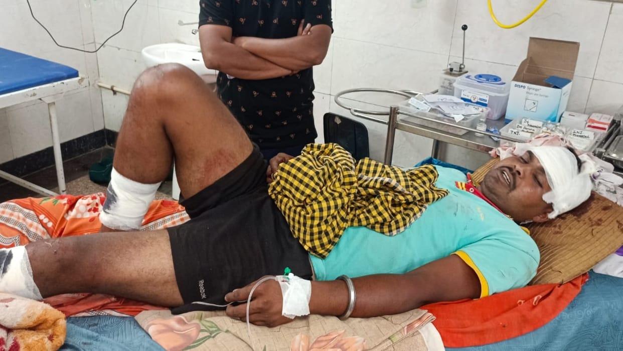 Youth attacked with sword in broad daylight in Panipat