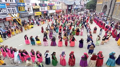 Shimla Summer Festival: Mahanati on Mallroad, Women Dancing Together, see pictures