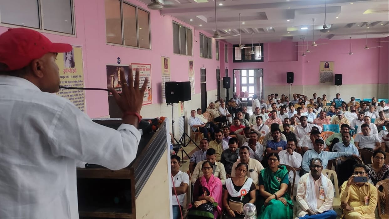 Haryana School Teachers As. will hold public meeting in every village of the edu minister's constituency