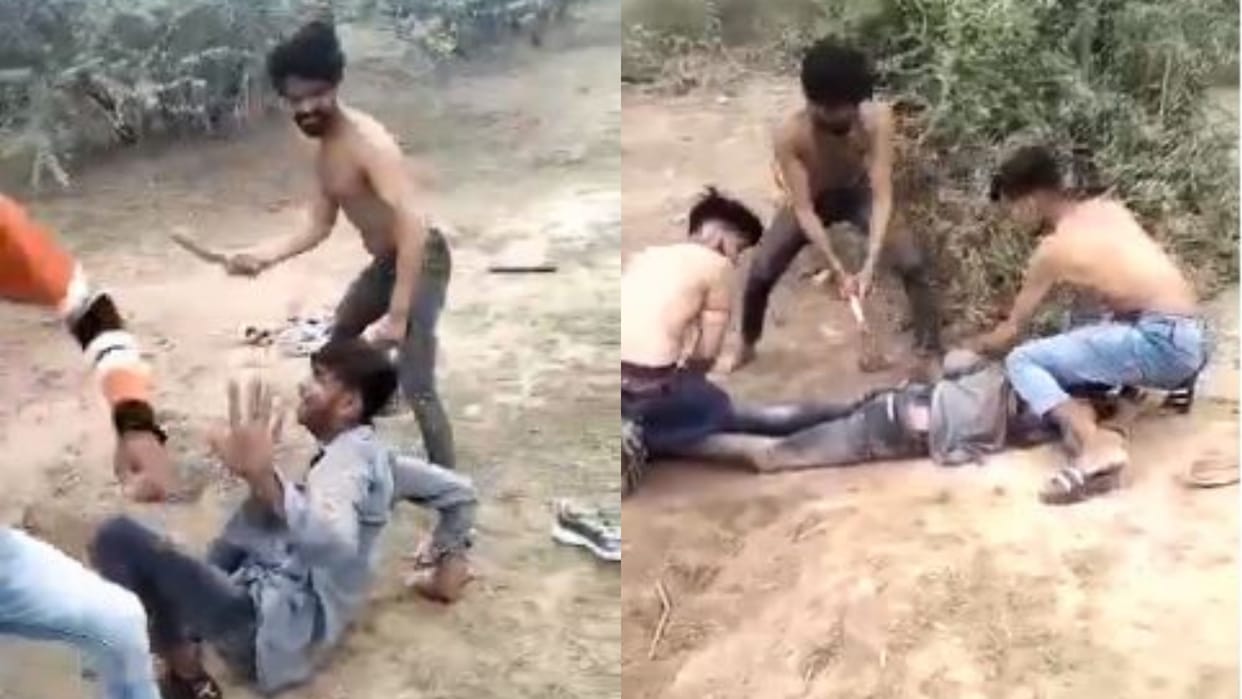 In Bhind, a young man was abducted and beaten after being taken to a rugged